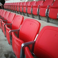 Chaises pliantes en plastique de haute qualité pour stades extérieurs, sièges pour stades de football