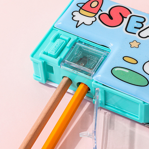 Étui à crayons magnétique multifonctionnel pour enfants, grande capacité, écologique, marque KM, <span class=keywords><strong>taille</strong></span>-<span class=keywords><strong>crayon</strong></span> de haute qualité - Product Image 3