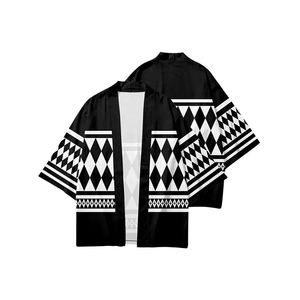 Uniforme de Verano de Anime <span class=keywords><strong>Tokyo</strong></span> <span class=keywords><strong>Manji</strong></span> Gang, <span class=keywords><strong>Haori</strong></span> de Manga Corta, Pantalones Cortos, Cosplay de Manjiro Sano, Ken Ryuguji, Toman - Product Image 3