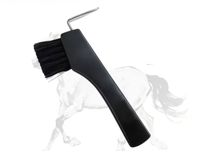 <span class=keywords><strong>Brosse</strong></span> à cheval en <span class=keywords><strong>bois</strong></span> pour le soin des sabots, produits de soin des sabots, 2 en 1, cure-sabots avec manche en <span class=keywords><strong>bois</strong></span>, poils en PP - Product Image 2