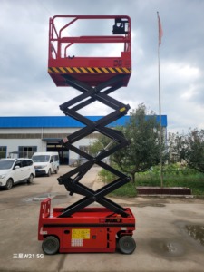 Điện Scissor Lift 6M 8M 10m 12M 14m di động nâng lên giàn giáo điện thủy lực Scissor Lift - Product Image 4
