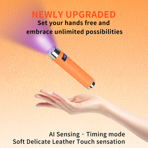 Snrqi giá thấp tùy chỉnh xách tay 10S chữa bệnh Nail Gel Polish ai cảm biến UV <span class=keywords><strong>LED</strong></span> Nail đèn cho tiệm nail 1 giờ không dây sử dụng đèn UV - Product Image 2