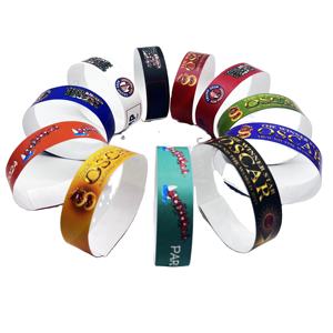 सस्ते घटनाओं और पार्टी की आपूर्ति कंगन कस्टम कागज tyvek <span class=keywords><strong>wristbands</strong></span> - Product Image 2