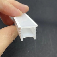 Manchon en silicone LED étanche pour bandes lumineuses, embouts de finition en silicone, joints flexibles pour bande LED, ruban néon