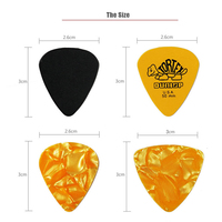 0.46/ 0.71 /0.96mm Music Picks Celluloid Sheet Guitar Picks Plectrum for Electric Acoustic Guitars