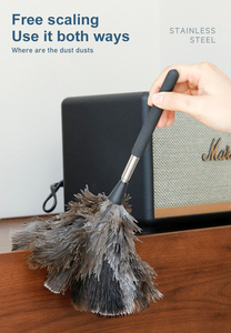 Kính thiên văn lông khăn lau bụi cho hộ gia đình tĩnh điện Bụi Quét đà điểu lông bụi loại bỏ Trần Công cụ làm sạch - Product Image 6