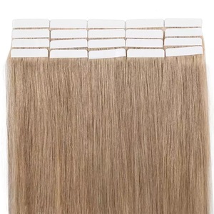 Extensions de cheveux à bandes adhésives Jasmine Beauty, vente flash, 100% cheveux humains vierges Remy, cuticules alignées, double épaisseur, qualité certifiée - Product Image 6
