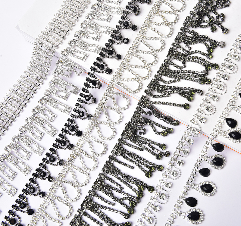 JFRT040 Wholesale Silver Necklace Crystal Garment