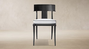 Modern <b>Black</b> Metal Outdoor Dining Set with Waterproof Cushions Contemporary Patio <b>Table</b> <b>and</b> <b>Chairs</b> Durable Weather Resistant - Product Image 4