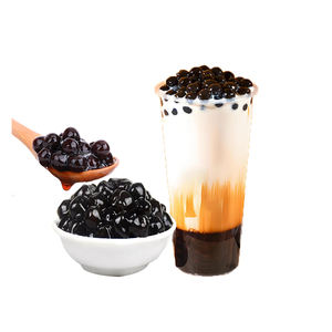 Perles de tapioca moelleuses Boba pour Bubble Tea/Lait de thé, haute qualité, vente en gros, ingrédient alimentaire en vrac, emballage en boîte et en sac - Product Image 3