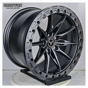 Rines 4X4 Personalizados 5X120 5X114.3 Negro Mate con Beadlock 5X112 para GR Supra Toyota 86 Allion Corolla GT86 Premio Sienta Wis - Product Image 2