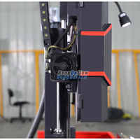 Scie à ruban CNC à double colonne haute efficacité, capacité de coupe 330 mm, scie hydraulique robuste pour le traitement de l'acier