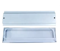 Support de bannière publicitaire autoportant en alliage d'aluminium, forme de porte incurvée, léger, impression numérique CMYK pour la publicité