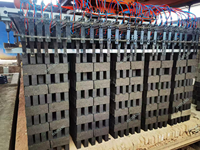 Robot de pose de blocs, machine robotique de pose de briques pour ligne de production de briques en four rotatif