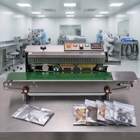 Machine de scellage semi-automatique pour sachets et films, avec fonction de codage, facile à utiliser