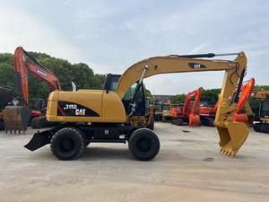 Excavatrice sur pneus Caterpillar d'occasion, modèle 315D, d'origine japonaise, 15 tonnes, avec pneus, à vendre. - Product Image 5