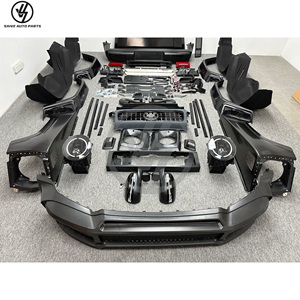 Nouveau kit carrosserie en matériau PP pour W463 G500 G55 AMG G63 G-Wagon avec capot, pare-chocs, phares, 2002-2018, ajustement précis 1:1 - Product Image 3