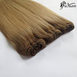 Cutícula alineada <span class=keywords><strong>rubia</strong></span> europea de <span class=keywords><strong>la</strong></span> extensión del pelo humano de <span class=keywords><strong>la</strong></span> trama - Product Image 6