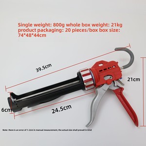 Venta Directa de Fábrica - Pistola de Goma Dura Giratoria con Múltiples Rodamientos de Calidad Reforzada, Diseño Antigoteo, Fácil de Usar y Duradera - Product Image 4