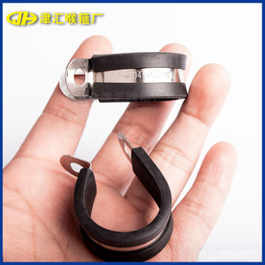 Collier de serrage en caoutchouc 6-60mm, collier de serrage en acier inoxydable, collier de serrage de type R, collier de serrage de type selle, collier de serrage de tuyau, collier de serrage pour fixation de câbles - Product Image 3