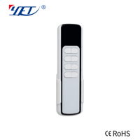 Nouvelle télécommande universelle multi-boutons YET2183 433 MHz (pile incluse) prend en charge le code d'apprentissage 1527
