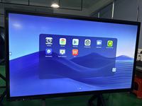 Tableau blanc interactif numérique intelligent à écran tactile 4K double OS, tailles 55, 65, 75, 85, 86, 98, 100 pouces, vente en gros d'usine
