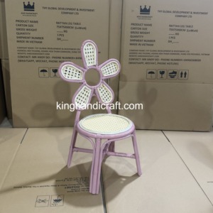 Silla Infantil de Ratán Hecha a Mano, en Oferta, para Alquiler en Fiestas, Bodas y Eventos, Ligera, Duradera y Ecológica - Product Image 5