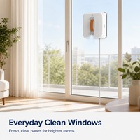 Robot de nettoyage de vitres extérieur électrique pour voiture/camping-car, 10 modes intelligents, télécommande 2.4G, moteur BLDC 29000 tr/min, contrôle par application