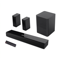 Barra de Sonido Inalámbrica Bluetooth 5.1, Sistema de Sonido para el Hogar, Altavoz Inalámbrico para TV, Cine en Casa
