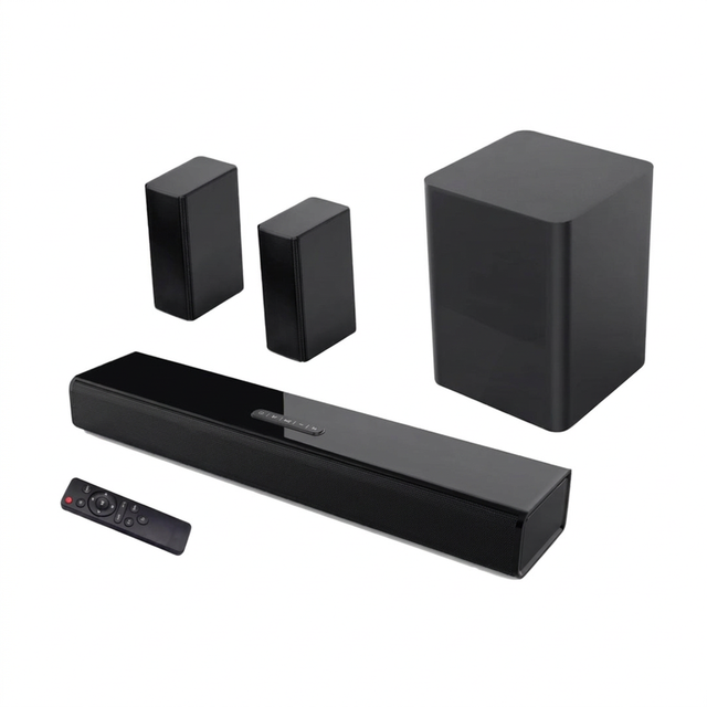 Blue Tooth 5.1 Wireless Sound Bar Home Sound System Wireless Tv Soundbar Speaker for Tv Home Theater