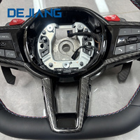 Volant en cuir Blue Label CS pour BMW G20 330i G30 G38 G06 G11 G26 G42 F10 F30 Sport Intérieur Volant en fibre de carbone