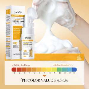 OEM SADOER植物性果実シリーズアミノ酸クレンジングムースビタミンCディープクリーンポレス水分 & さわやかオイルコントロールクレンザー - Product Image 5