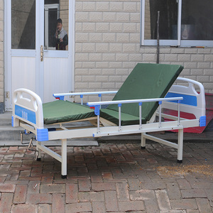 Lit d'hôpital multifonctionnel avec barrière de sécurité, hauteur réglable, pour personnes âgées et soins à domicile, CE 42 - Product Image 3