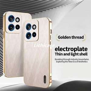 Lichicase di alta qualità comodo contatto con la pelle custodia elettrolitica per Motorola Edge 50 <span class=keywords><strong>Neo</strong></span> 50 Fusion TPU custodia - Product Image 5