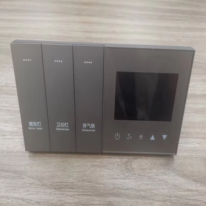Panneau de commutation d'hôtel intelligent avec matériau en aluminium bipolaire à <span class=keywords><strong>4</strong></span> voies comprenant des <span class=keywords><strong>fils</strong></span> pour la connexion réseau - Product Image 3