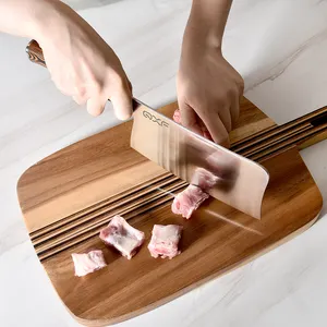 Set di coltelli da cucina per Chef in acciaio inossidabile Ultra affilato 8 pezzi di alta qualità