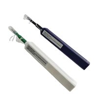 Stylo de nettoyage One Click 1,25/2,5 mm / Kit d'outils de nettoyage de fibres optiques SL-400X pour microscope à fibres optiques