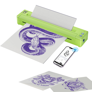 Yaomatec P19 Portable sans fil Bluetooth <span class=keywords><strong>imprimante</strong></span> Mobile A4 Document matériaux bureau <span class=keywords><strong>avis</strong></span> tatouage modèle <span class=keywords><strong>imprimante</strong></span> - Product Image 1