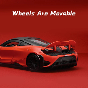 McLaren <span class=keywords><strong>765LT</strong></span> CCA Edición Limitada Superauto Modelo a Escala de Metal Fundido a Presión 1:24 Altamente Detallado Coleccionable Premium Enfocado en Pista - Product Image 4