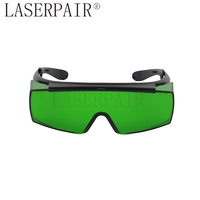 Lunettes de sécurité laser multi-longueurs d'onde en polycarbonate certifiées CE OD6+ OD7+ 450nm 650nm 808nm 980nm pour traitement au laser diode dentaire