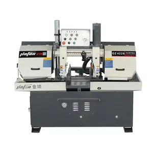 Serra de fita automática para corte de aço, serra de fita automática Gz4226 Gz4230 Gz4240 Cnc