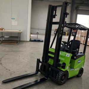 Nouveau chariot élévateur électrique 3 tonnes 4x4, batterie au plomb-acide, pneus pleins, portable, petite capacité, portée 6m, livraison gratuite - Product Image 3