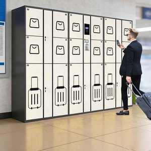 <span class=keywords><strong>Casier</strong></span> à bagages intelligent IoT + Accès en libre-service + 0 consommables, Surveillance cloud 24/7, Déverrouillage rapide en 3 secondes - Product Image 3