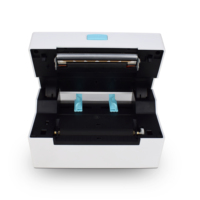 Impresora Térmica de Etiquetas de Alta Velocidad de 4 Pulgadas (110 mm) y 203 dpi, para Etiquetas de Envío, Códigos de Barras, con Interfaz USB+LAN