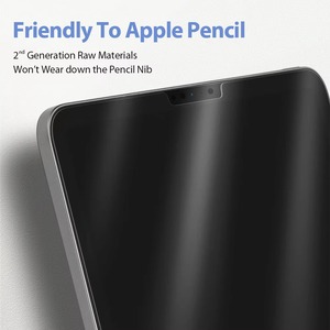 Película Protectora para iPad Importada de Japón 2026, Tipo Papel, Antideslumbrante, Antihuellas, Fricción Dinámica, 0.29, 17% de Opacidad, 50% Menos Desgaste del Lápiz - Product Image 2