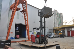 Ngã Ba nâng ngã ba liftsmall điện xe nâng nâng hậu cần xe tải năng lượng mới Xe cao của Trung Quốc Điện xe nâng nhỏ - Product Image 5