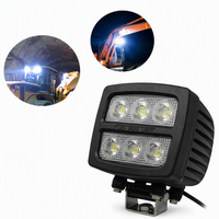Projecteur de travail Lumina 6 LED 60W pour tracteur et grue, 9-32V, étanche IP68, faisceau large pour engins lourds