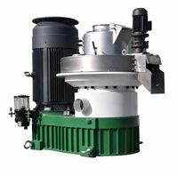 Machine à granulés de biomasse haute capacité pour sciure de bois, coques de riz et paille