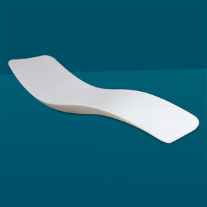 Chaise longue blanche moderne pour piscine, chaise longue imperméable, chaise longue <span class=keywords><strong>en</strong></span> plastique pour piscine, <span class=keywords><strong>en</strong></span> vente - Product Image 3