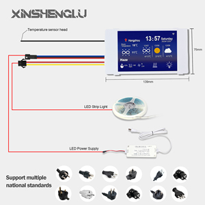 Espejo Inteligente Bluetooth Tuya con Sensor Táctil, Control de Intensidad, Pantalla Meteorológica para Baño, Sensor de Iluminación LED para Espejo - Product Image 3